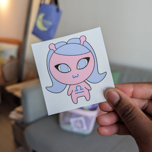 Libra Character Sticker