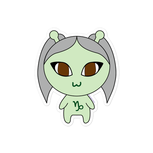 Capricorn Character Sticker