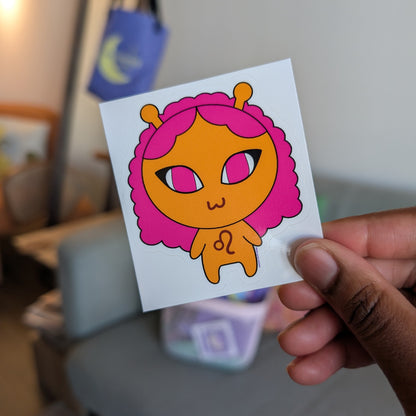 Leo Character Sticker