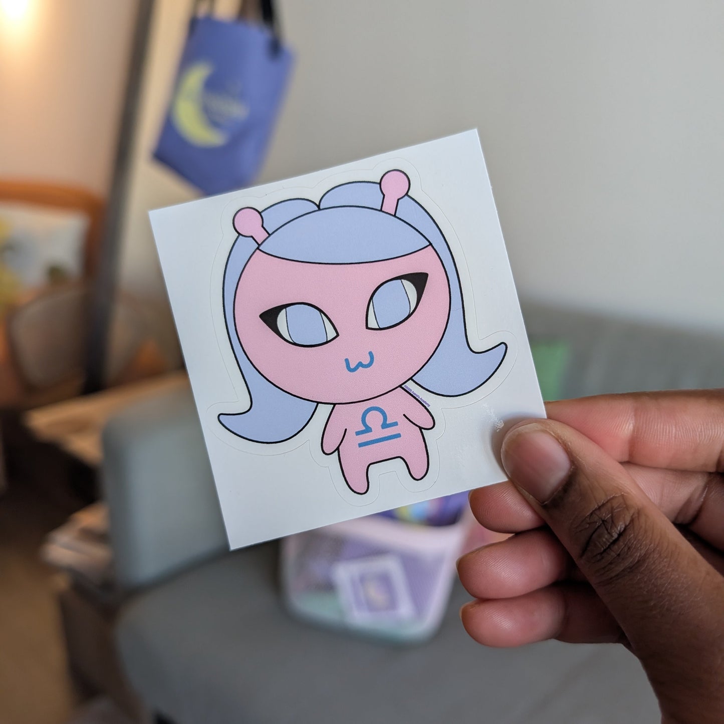 Libra Character Sticker
