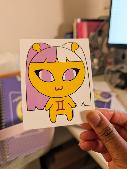 Gemini Character Sticker