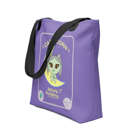 Capricorn Tarot Card Tote Bag
