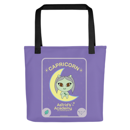 Capricorn Tarot Card Tote Bag