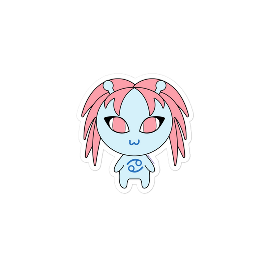 Cancer Character Sticker