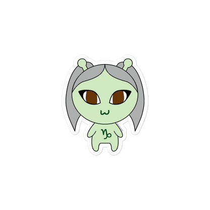 Capricorn Character Sticker
