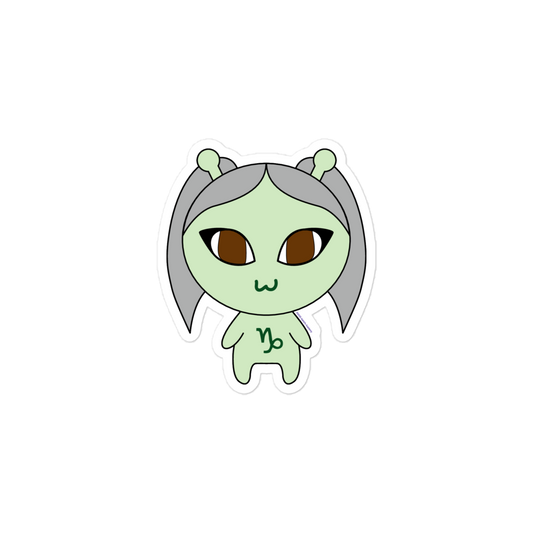 Capricorn Character Sticker