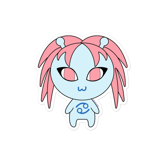 Cancer Character Sticker