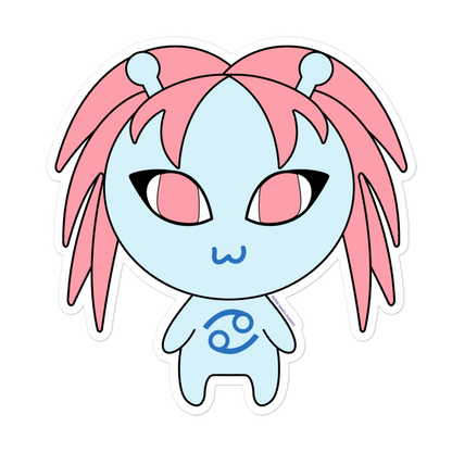 Cancer Character Sticker
