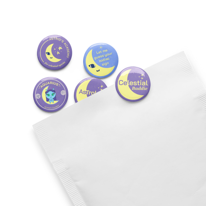 Pisces Pinback Buttons
