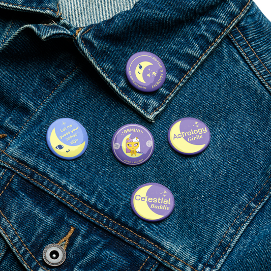 Gemini Pinback Buttons